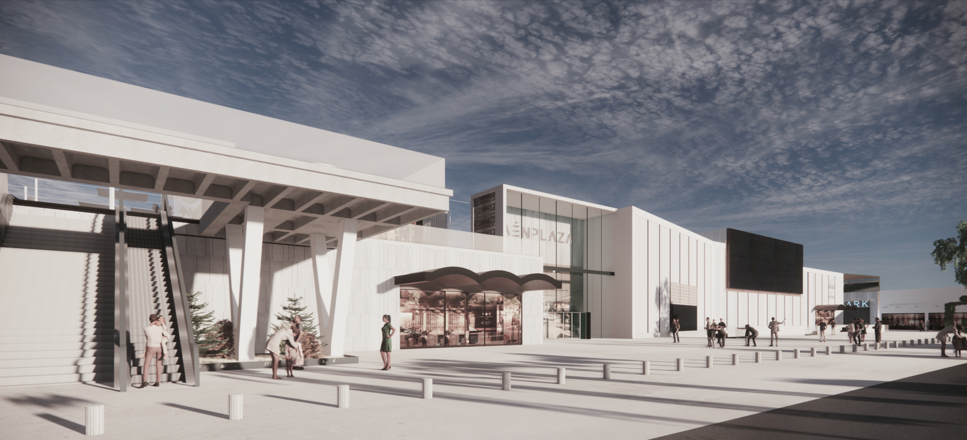 Alvores cierra la financiación bancaria para el desarrollo de la galería comercial de Jaén Plaza